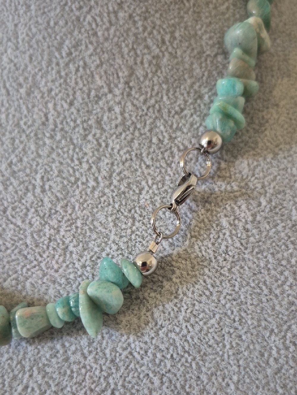 Amazonite & Shell 3 Piece Jewelry Set - Picture 4 of 7